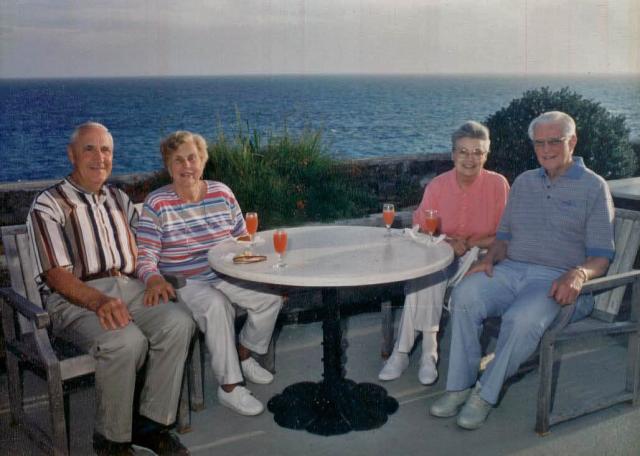 Mom, Dad, Grace and Ted Bermuda 1996